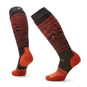 Smartwool Snowboard Full Cushion Iguchi Pattern OTC – Men’s Socks